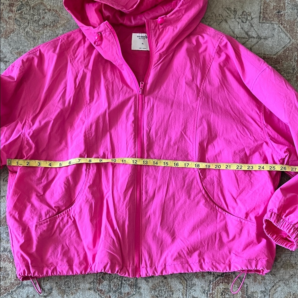 Bright Pink Hooded Jacket - Picture 11 of 11